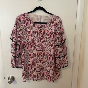 LOFT dressy long sleeve shirt